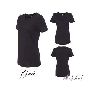 Basic Crew Neck - Black - Large